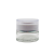 Pomadera Vidrio Tapa blanca con lainer 30 ml