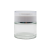 Pomadera Vidrio Tapa blanca con lainer 50 ml