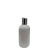 Botella Berlin PET Blanca 250 ml Tapa Disc Top Blanca Casquillo Plateado