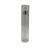 Botella Tubo Cosmética PET Cristal 250 ml Atomizador de botón Blanco Casquillo Plateado con Sobretapa