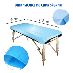 Sabanas Desechables Lisas Para Camilla de Masaje | Varios Colores - Imagen 3