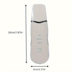 Alternative view of Skin Scrubber Ultrasónico 3 en 1 para Limpieza Facial con kit Sacacomedones de Acero