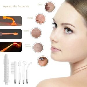 Alternative view of Alta Frecuencia Facial Profesional | Equipo con 4 Electrodos para Spa