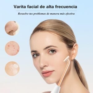 Alta Frecuencia Facial Profesional | Equipo con 4 Electrodos para Spa - Imagen 3