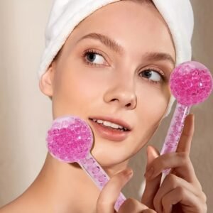 2 Globos de Hielo para Facial | Masajeador Refrescante para Rostro y Ojos - Imagen 4
