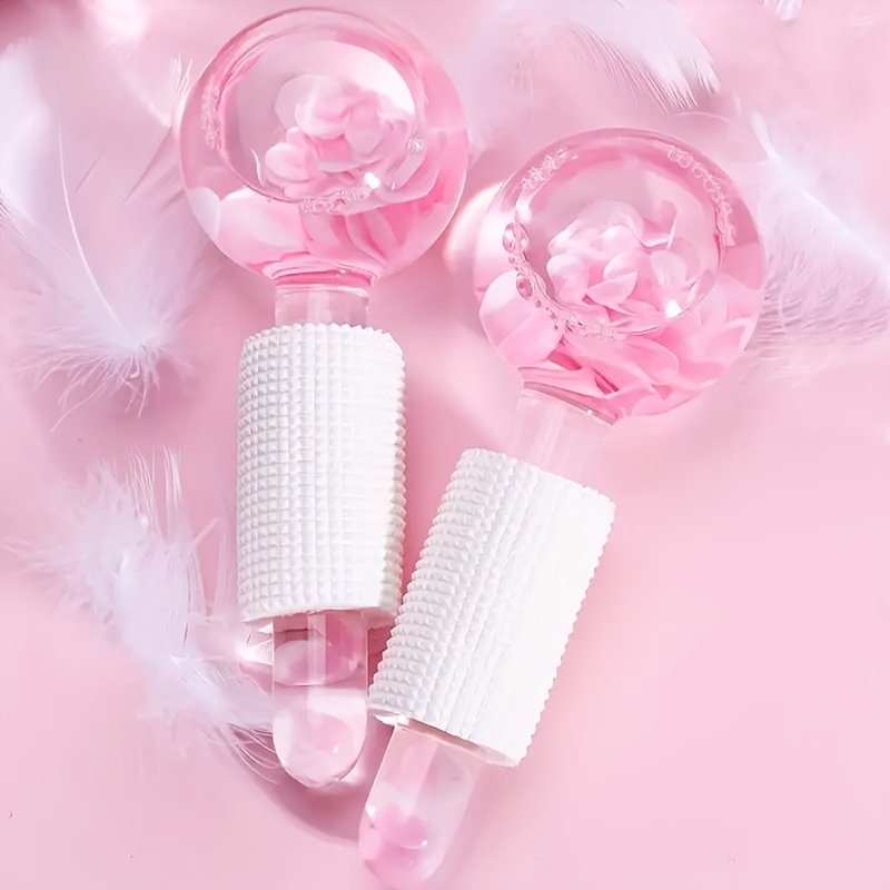 2 Globos de Hielo para Facial | Masajeador Refrescante para Rostro y Ojos - Imagen 2