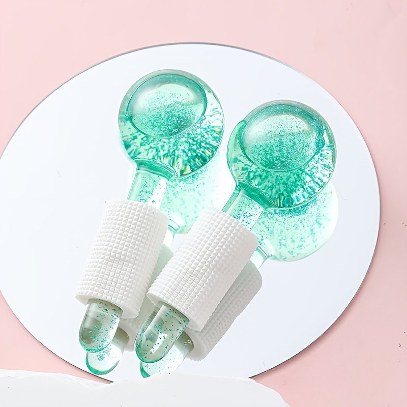2 Globos de Hielo para Facial | Masajeador Refrescante para Rostro y Ojos - Imagen 10