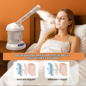 Vaporizador Facial Profesional con Ozono | Equipo Nano Iónico para Spa - Imagen 4