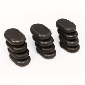 Piedra Volcánica Negra para Masaje Piedras Calientes 6X8 cm - Imagen 5