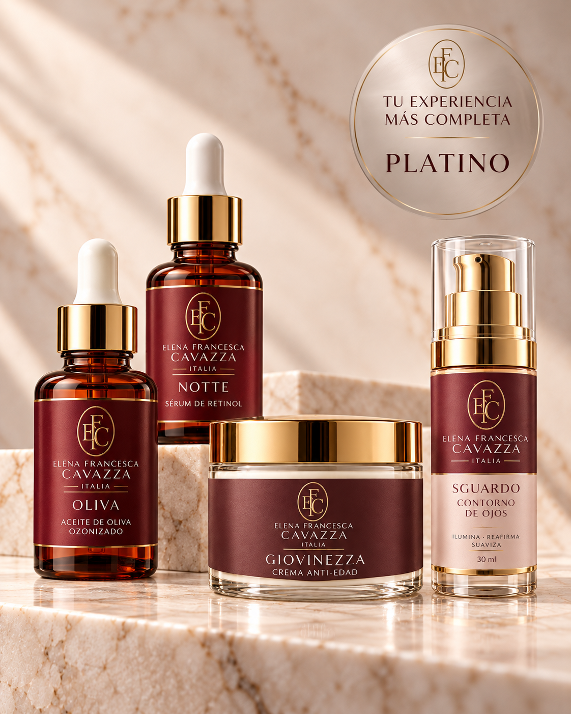 Kit Platino OLIVA NOTTE GIOVINEZZA SGUARDO